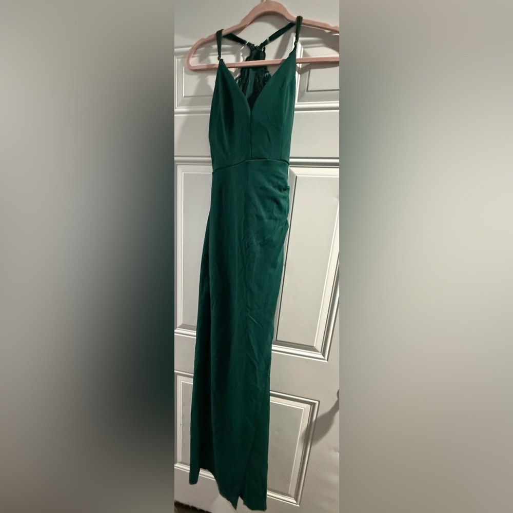 Emerald Sundae Teal Lace Dress